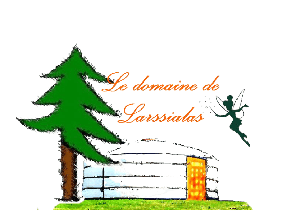 Les yourtes de Larssialas Logo