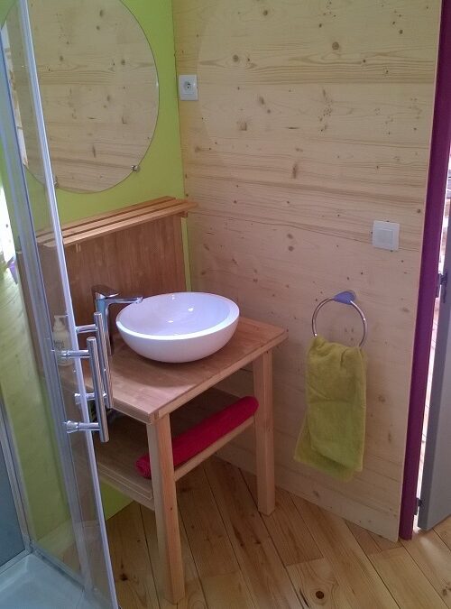 Salle de douche Champi Yourte